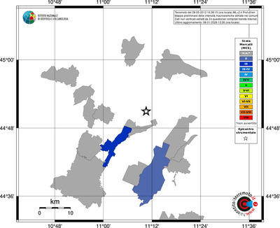 Mappa MCS - territori comuni