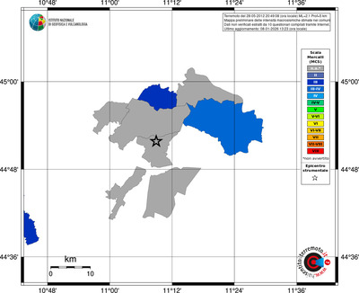 Mappa MCS - territori comuni