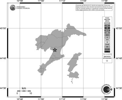 Mappa MCS - territori comuni