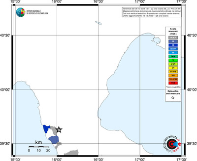 Mappa MCS - territori comuni
