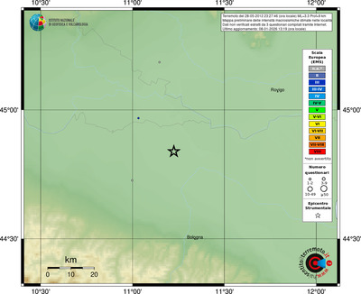 Mappa EMS - località