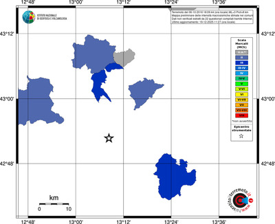 Mappa MCS - territori comuni