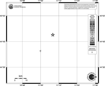 Mappa MCS - territori località
