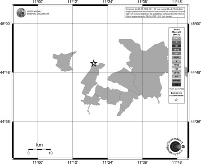 Mappa MCS - territori comuni