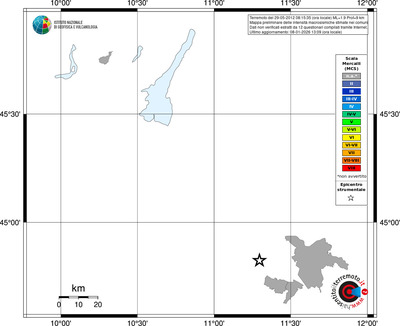 Mappa MCS - territori comuni