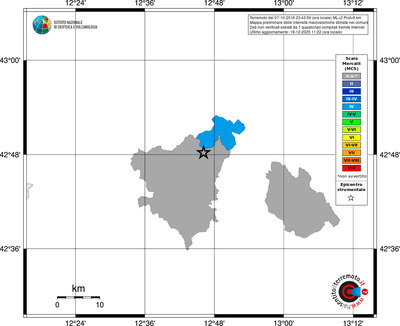 Mappa MCS - territori comuni