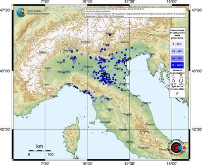Mappa comuni con almeno 3 questionari