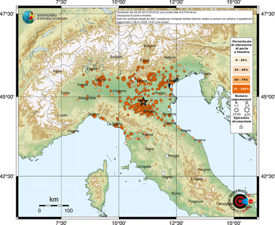 Mappa comuni con almeno 3 questionari