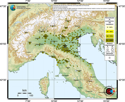 Mappa comuni con almeno 3 questionari