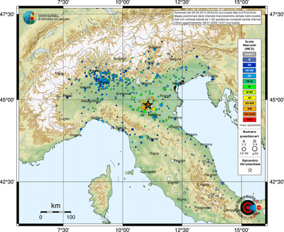Mappa MCS - località