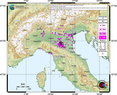 Mappa comuni con almeno 3 questionari