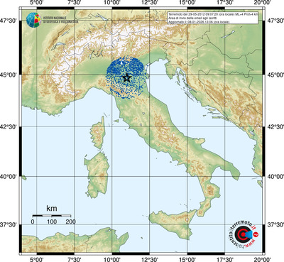 Area di invio delle email agli iscritti