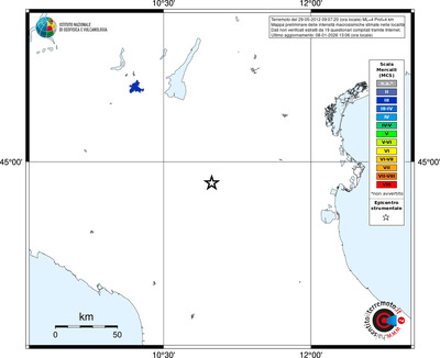 Mappa MCS - territori località