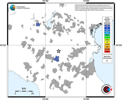 Mappa MCS - territori comuni
