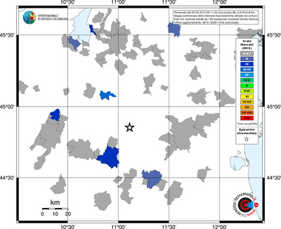 Mappa MCS - territori comuni