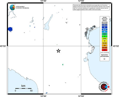 Mappa MCS - territori località