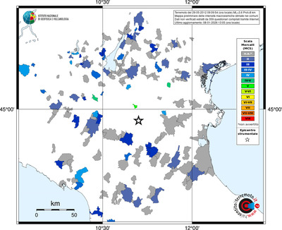 Mappa MCS - territori comuni