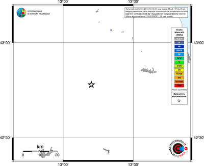 Mappa MCS - territori località