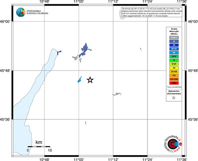 Mappa MCS - territori località