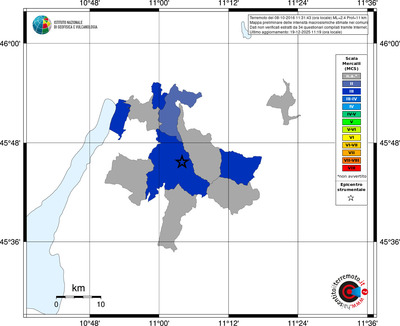 Mappa MCS - territori comuni