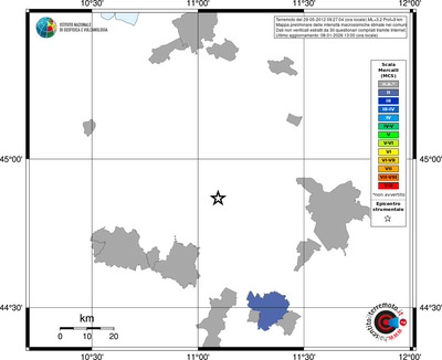 Mappa MCS - territori comuni