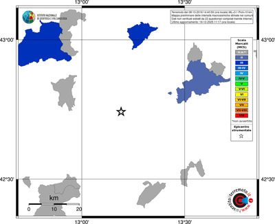 Mappa MCS - territori comuni