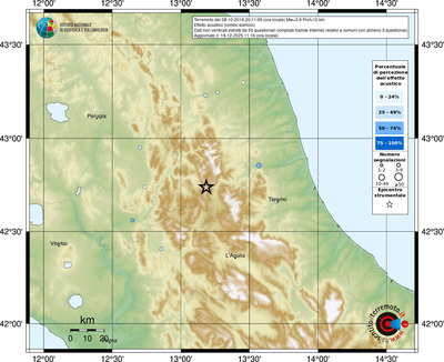 Mappa comuni con almeno 3 questionari
