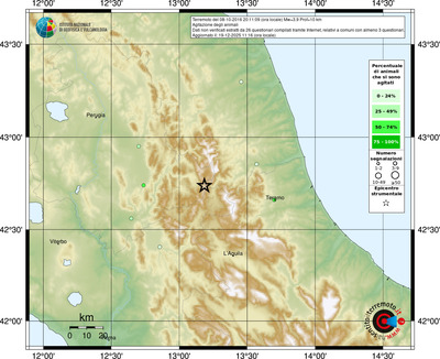 Mappa comuni con almeno 3 questionari