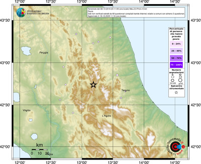 Mappa comuni con almeno 3 questionari