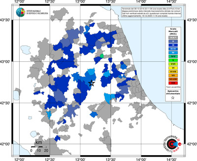 Mappa MCS - territori comuni