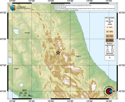 Mappa comuni con almeno 3 questionari