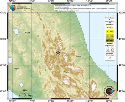 Mappa comuni con almeno 3 questionari