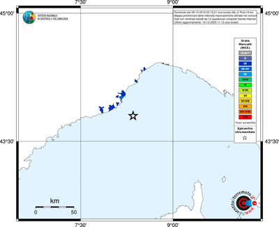 Mappa MCS - territori comuni