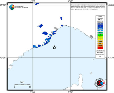 Mappa MCS - territori comuni