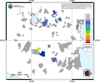 Mappa MCS - territori comuni