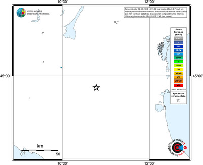 Mappa EMS - territori località