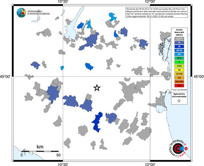 Mappa MCS - territori comuni