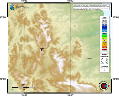 Mappa EMS - località
