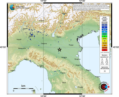Mappa EMS - località