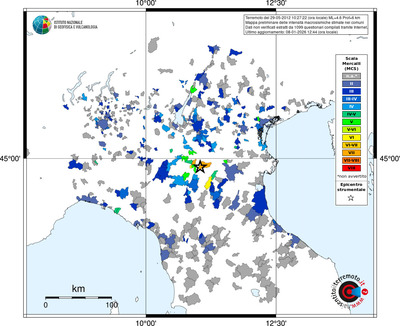 Mappa MCS - territori comuni
