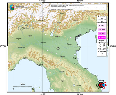 Mappa comuni con almeno 3 questionari