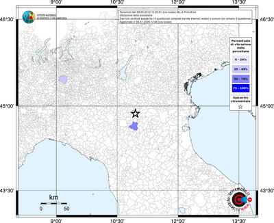 Mappa territorio comunale con almeno 3 questionari