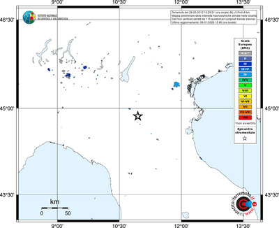Mappa EMS - territori località