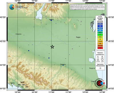 Mappa EMS - comuni