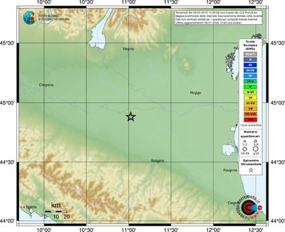 Mappa EMS - località