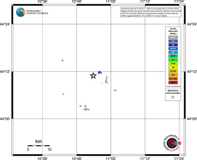 Mappa MCS - territori località