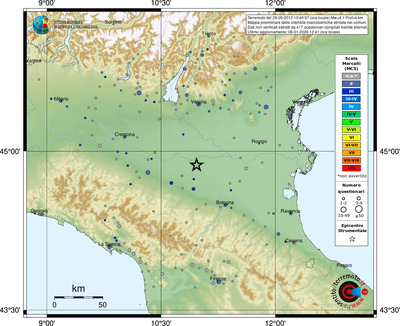 Mappa MCS - comuni