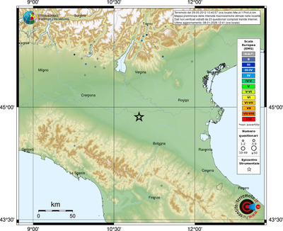 Mappa EMS - località