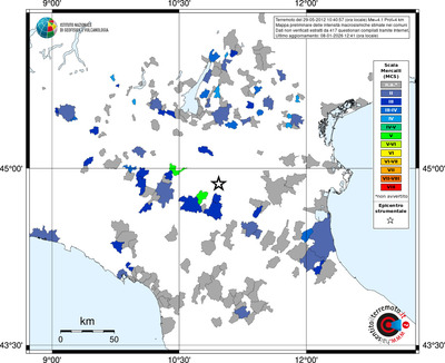 Mappa MCS - territori comuni
