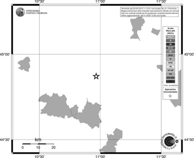Mappa MCS - territori comuni